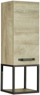 Полка Акватон Лофт Фабрик дуб эндгрейн 1A242703LTDU0